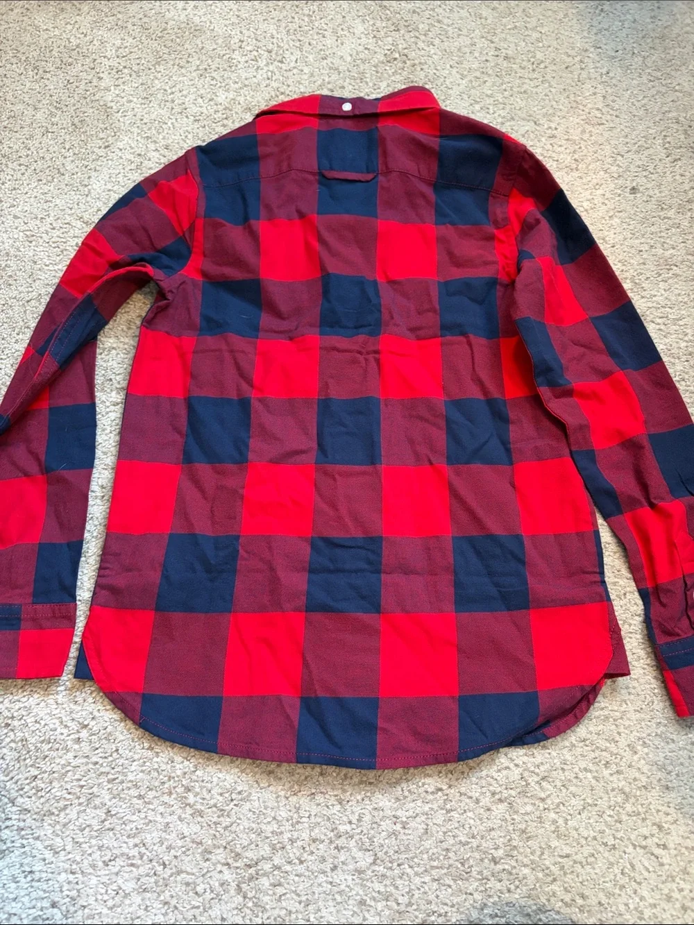Janie and Jack shirt flannel